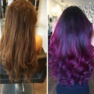 hair colour correction services at amour hair salon in salford