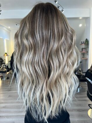 BALAYAGE FOR BROWN HAIR AT TOP SALFORD HAIRDRESSERS