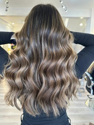 BALAYAGE FOR BROWN HAIR AT TOP SALFORD HAIRDRESSERS