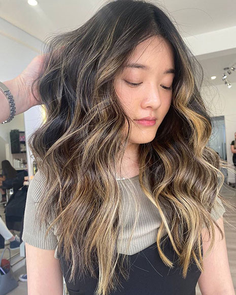 hair colour at amour hair salon in Salford