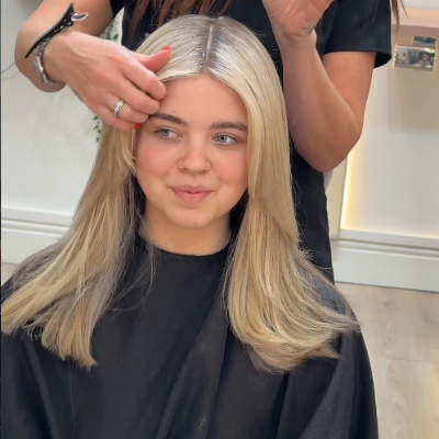 Copper to Blonde Colour Correction